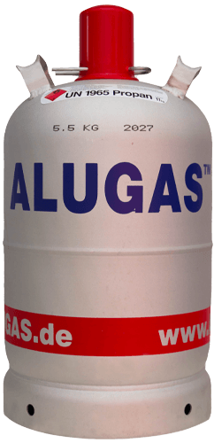 Gasflasche: 11 Kg Alugas